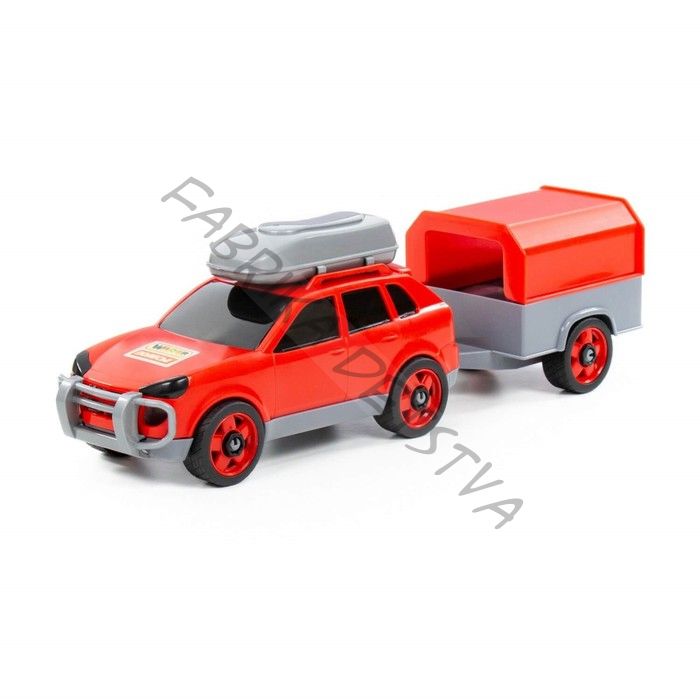 Автомобиль легковой, с прицепом, цвета МИКС