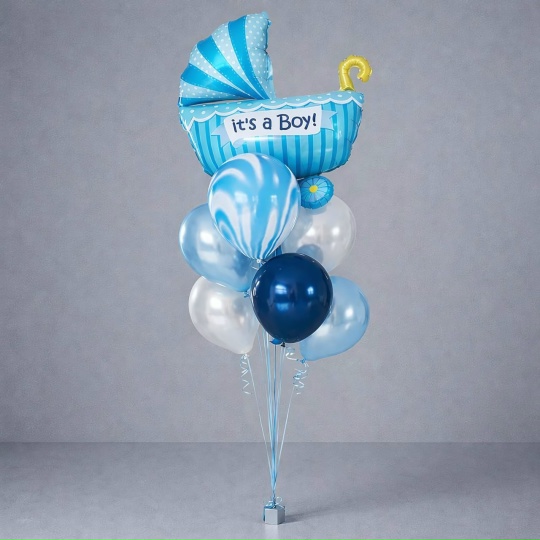 Шары на выписку "Любимому сыну"