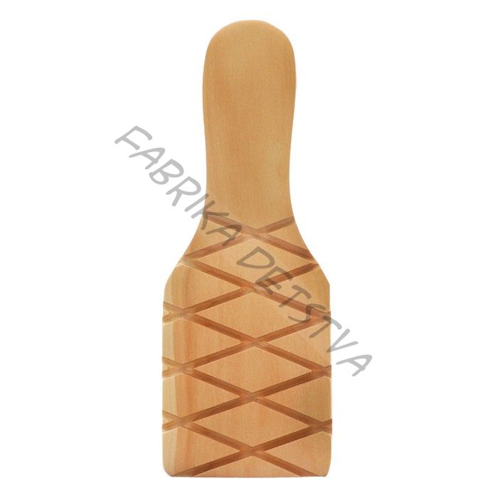 Весло (лопатка) рифленая для глины Calligrata, 20x7x1.5 см