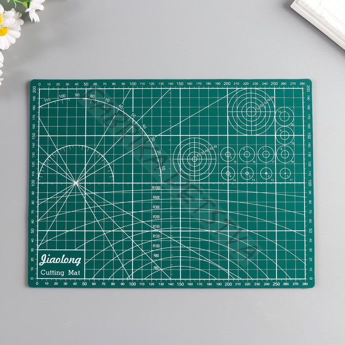 Резиновый мат для творчества, цветной А4, МИКС