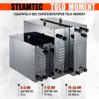Парогенератор Steamtec TOLO MOMENT 240 - 24 кВт