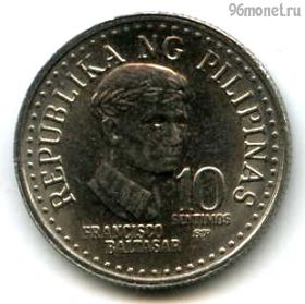Филиппины 10 сентимо 1982