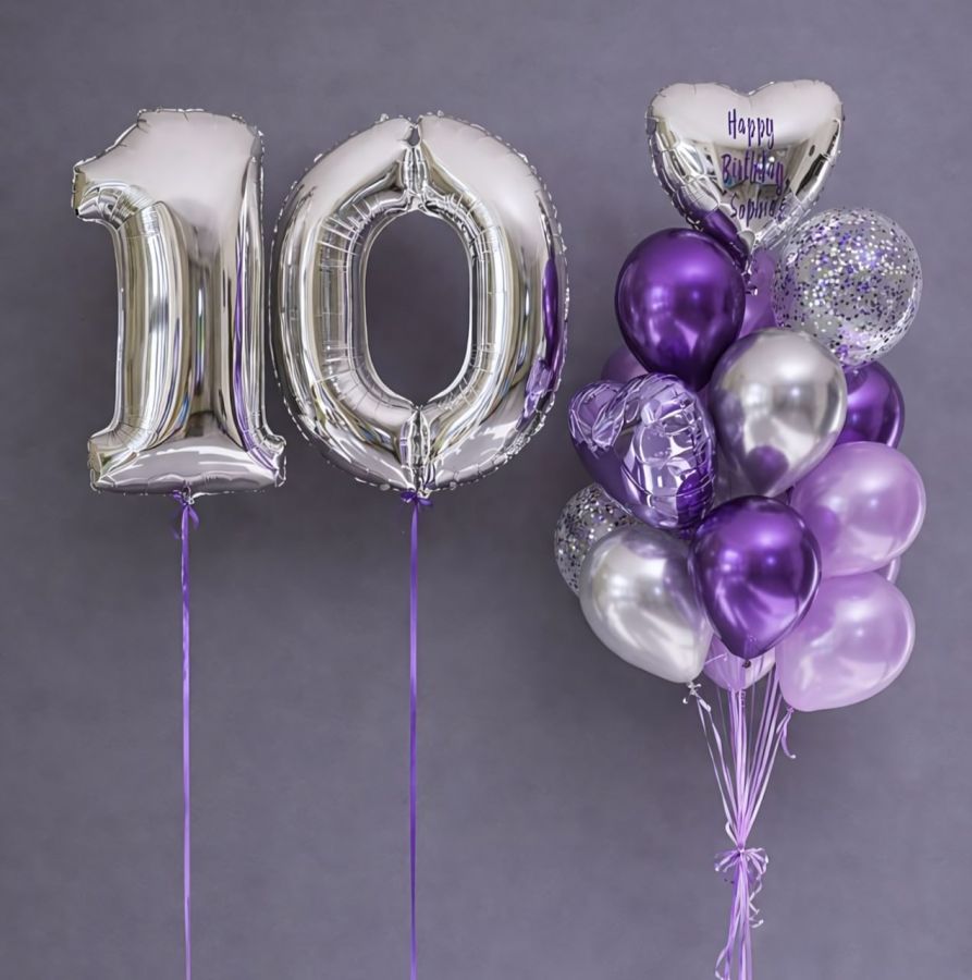 Шары "Лавандовое настроение"