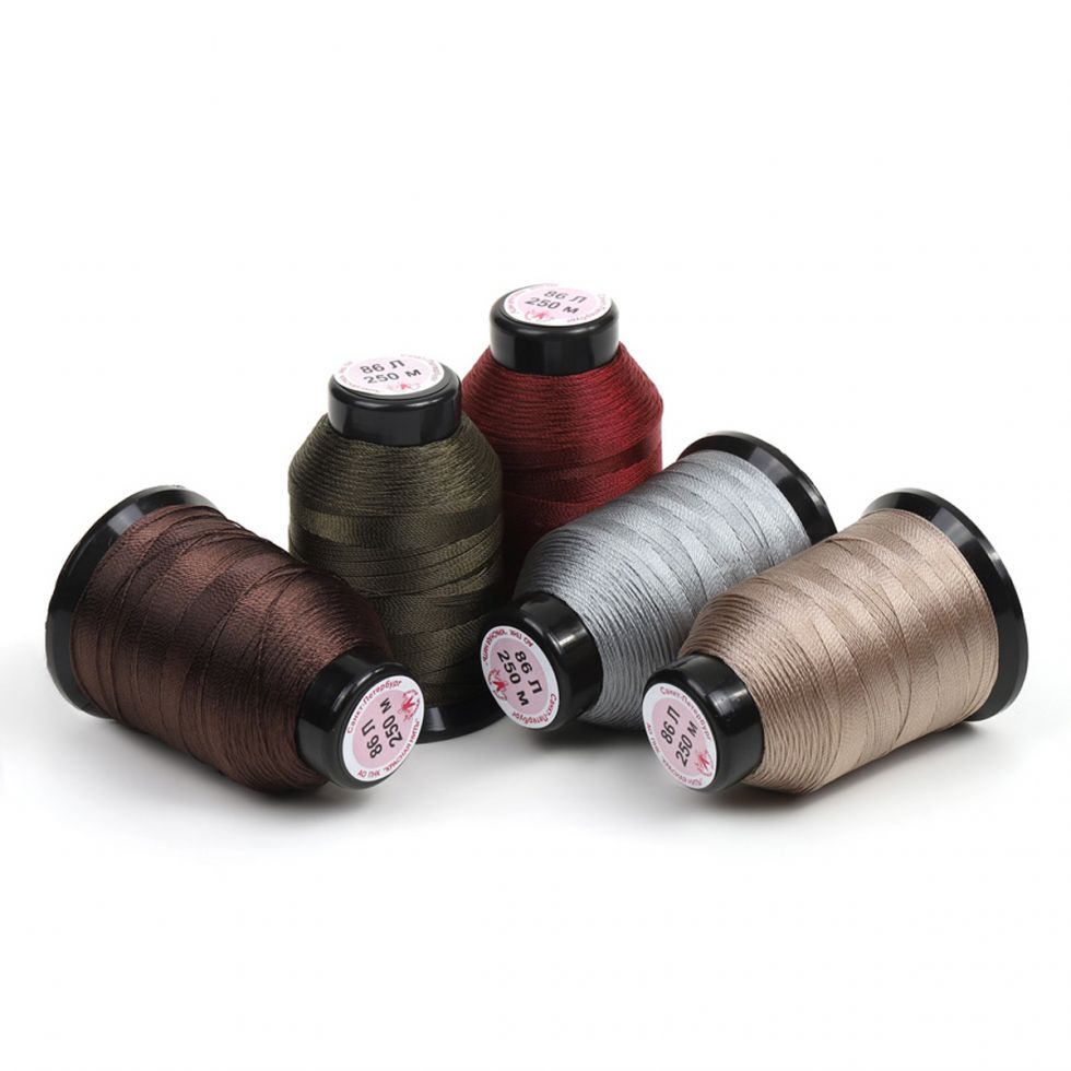 Нить "Красная нить" ОБУВНАЯ 86Л 250 м Разные цвета (КН.86Л.250)