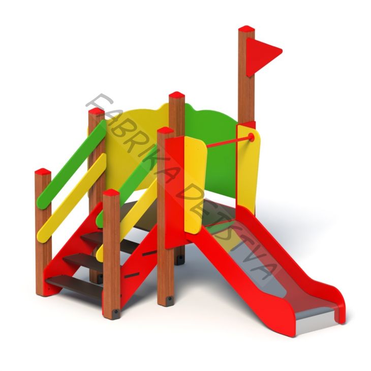 Башенка с горкой тип 4