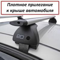 Багажник на крышу Chevrolet Aveo 2002-11 sedan / hatchback, ЕД, крыловидные дуги