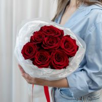 Розы Эквадорские/красные/в упаковке