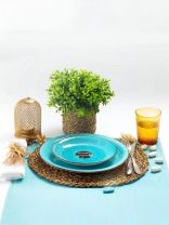 Тарелка обеденная, керамика, 26 см, круглая, Laguna, Domenik, DM6000/DM6000-1