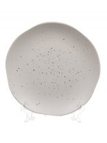 Тарелка десертная, керамика, 20 см, фигурная, Aurora, Elrington, 235-61010, белая