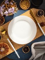 Тарелка десертная, керамика, 18 см, круглая, Гринвич, Daniks, Y4-7981