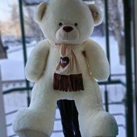 Большой мишка (белый)