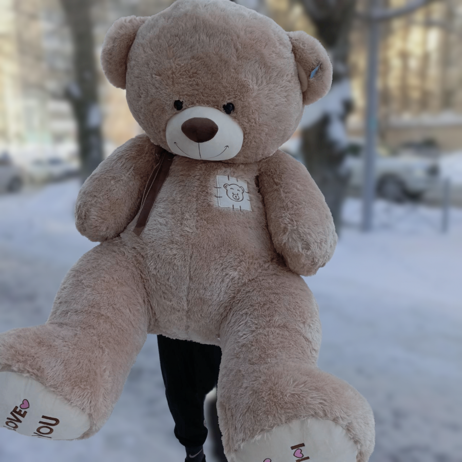 Большой мишка (коричневый)