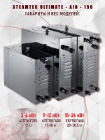 Парогенератор Steamtec TOLO AIO 150 - 15 кВт