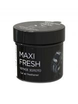 Ароматизатор в машину на панель, банка, Maxi Fresh, Черное золото, 46253