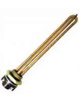 Тэн для водонагревателя универсальный, медь, 2.5 кВт, R42 мм, под анод, М6, RDT, термостат, 20 A, 70 градусов, C50303