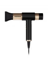 Фен Редмонд, 2000 Вт, ионизация, 3 режима, 3 скорости, насадка концентратор, черный, HD1729