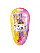 Станок для бритья Bic, Miss Soleil Color, для женщин, 4 шт, одноразовые, 931539