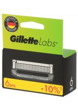 Сменные кассеты для бритв Gillette, Labs, для мужчин, 6 шт