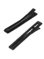 Заколка для волос 8 см, 2 шт, металл, черный, A110012