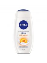 Крем-гель для душа Nivea, Молоко и абрикос, 250 мл