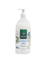 Крем-мыло Freshweek, Life&Nature, 1 л, Хлопок и лен