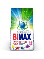Стиральный порошок BiMAX, 3 кг, автомат, для белого белья, 100 пятен