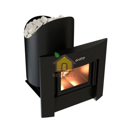 Дровяная банная печь Grill'D Aurora 160 Window