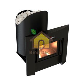 Дровяная банная печь Grill'D Aurora 160 Window