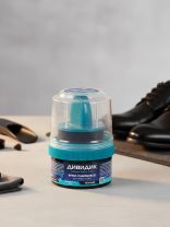 Крем Дивидик, для обуви, 55 мл, с губкой, черный