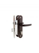 Замок врезной цилиндровый, Зенит, ЗВ4-72.08, ЗАЗ КРТ Ф1, БП-00015200, ручка в комплекте, медь