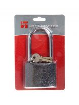 Замок навесной Аллюр, ВС1Ч-375, 1414, блистер, цилиндровый, серый, 740х170х375 мм, 5 ключей