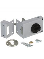 Замок накладной дверной, Зенит, ЗН1.1, БП-00016219, серебро