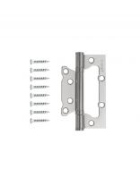 Петля накладная для деревянных дверей, Avers, 125х75х2.5 мм, B2-CR, с 2 подшипниками, хром