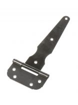 Петля-стрела для деревянных дверей, Кунгур, 210 мм, универсальная, ПС-210, 3529, без покрытия