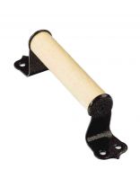 Ручка-скоба Секрет-Киров, РСД-120, 12 016, круглая, светлое дерево, дерево