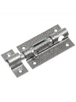 Засов под замок, круглый, Делга, 20756, античное серебро