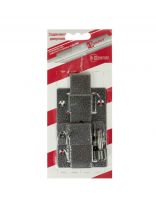 Задвижка дверная, плоский ригель, Секрет-Киров, ЗД-02, 2831, серебро