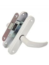 Защелка врезная, Зенит, 3Щ3.08, БП-00011935, белая