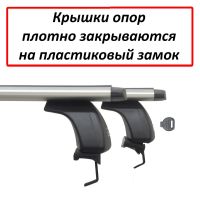 Багажник на крышу Volkswagen Jetta A6 (2010-19), ЕД, крыловидные дуги