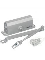 Доводчик дверной Vanger, DC-65-SL, -40°C + 60°C °C, до 65 кг, серебряный, 22830