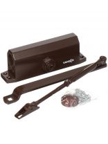 Доводчик дверной Vanger, DC-120-BR, -40°C + 60°C °C, 120 кг, коричневый