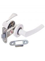 Защелка врезная, Зенит, 3Щ2.07, БП-00009910, белая