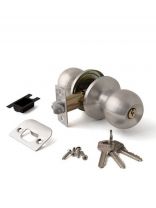 Защелка Vanger, 6072-01-NIS, 28051, с ключом, нержавеющая сталь, матовый никель