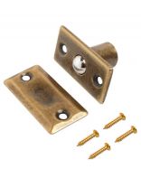 Защелка врезная, Стандарт, 588 AB, 12589, шарик, старая бронза