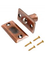 Защелка врезная, Стандарт, 588 AC, 12590, шарик, старая медь