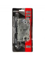 Защелка врезная, ЗЩ 96Р-50, БП-00015911, бесшумная, черный матовая