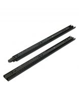 Направляющая шариковая 18", 450х35х0.8 мм, 2 шт, черная, StahlBuro, 16323