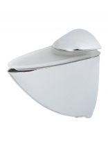 Полкодержатель средний, хром, Пеликан, 116730