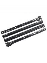 Направляющая роликовая 350х0.8 мм, 2 шт, черная, StahlBuro, 16310