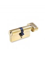 Личинка замка двери Apecs, SC-70-Z-C-G (70-ZC) /SC-70-C-Gс, 29361, 70 мм, с заверткой, золото, 35/35